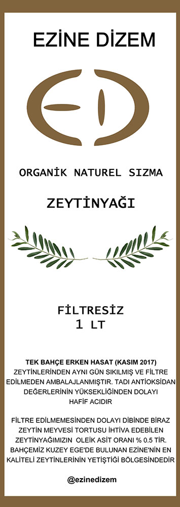 EzineDizem Olive Oil Brand Design